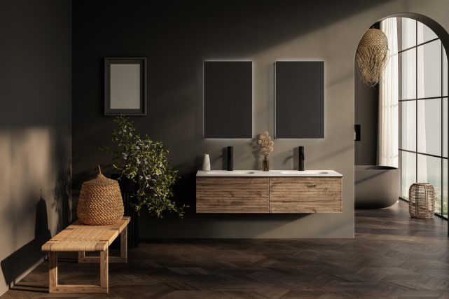 stylish-bathroom-timber-vanity-unit